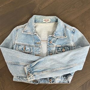 Guess jeans crop Jean jacket
